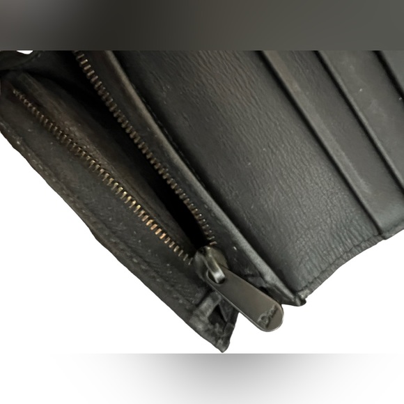 Christian Dior Black Mini Lady Dior Compact Wallet - Picture 4 of 9